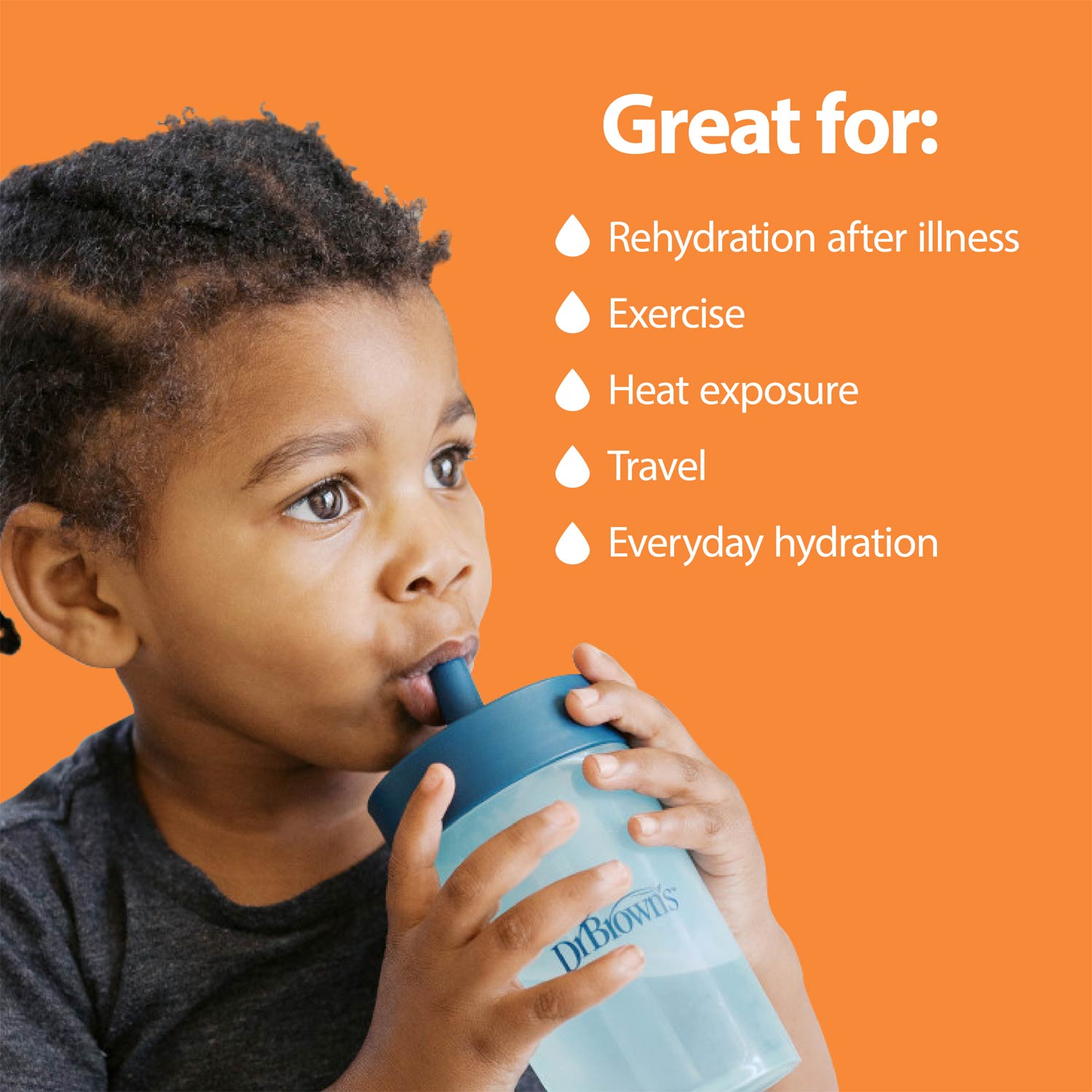 Dr. Brown's™ Electrolyte Solution – Orange