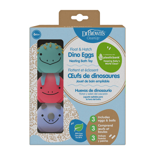 Dr. Brown’s™ CleanUp™ Float & Hatch Dino Eggs