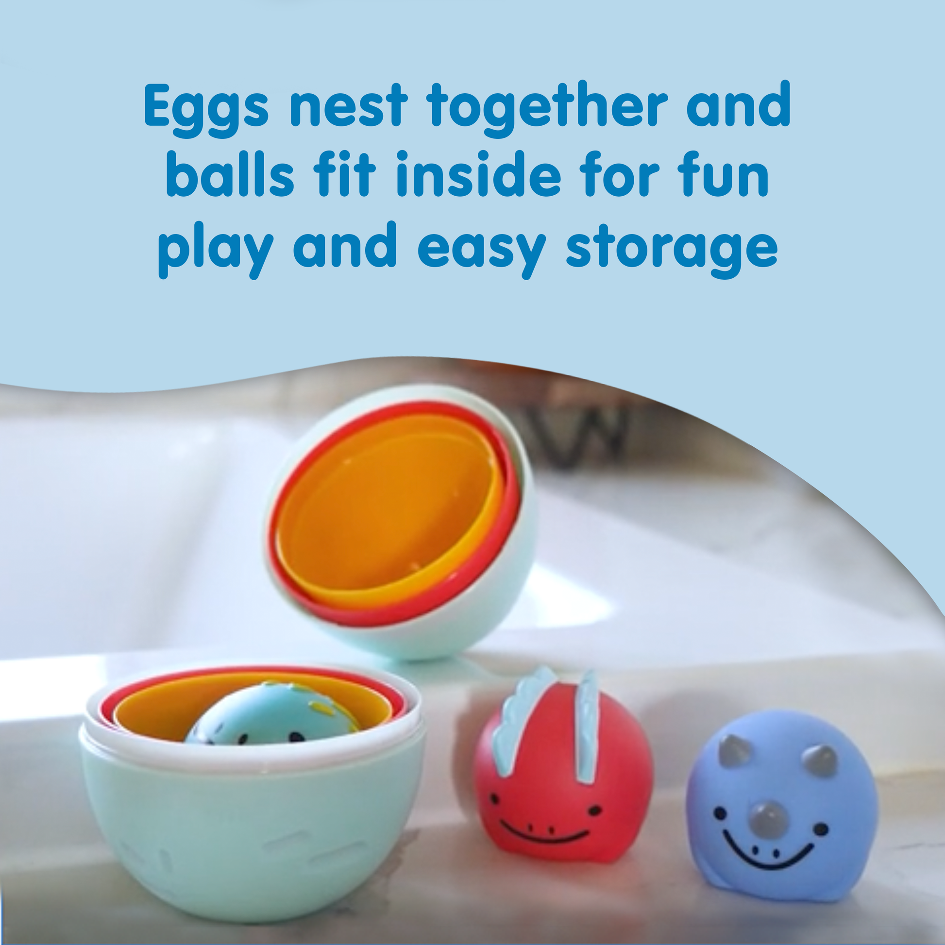 Dr. Brown’s™ CleanUp™ Float & Hatch Dino Eggs