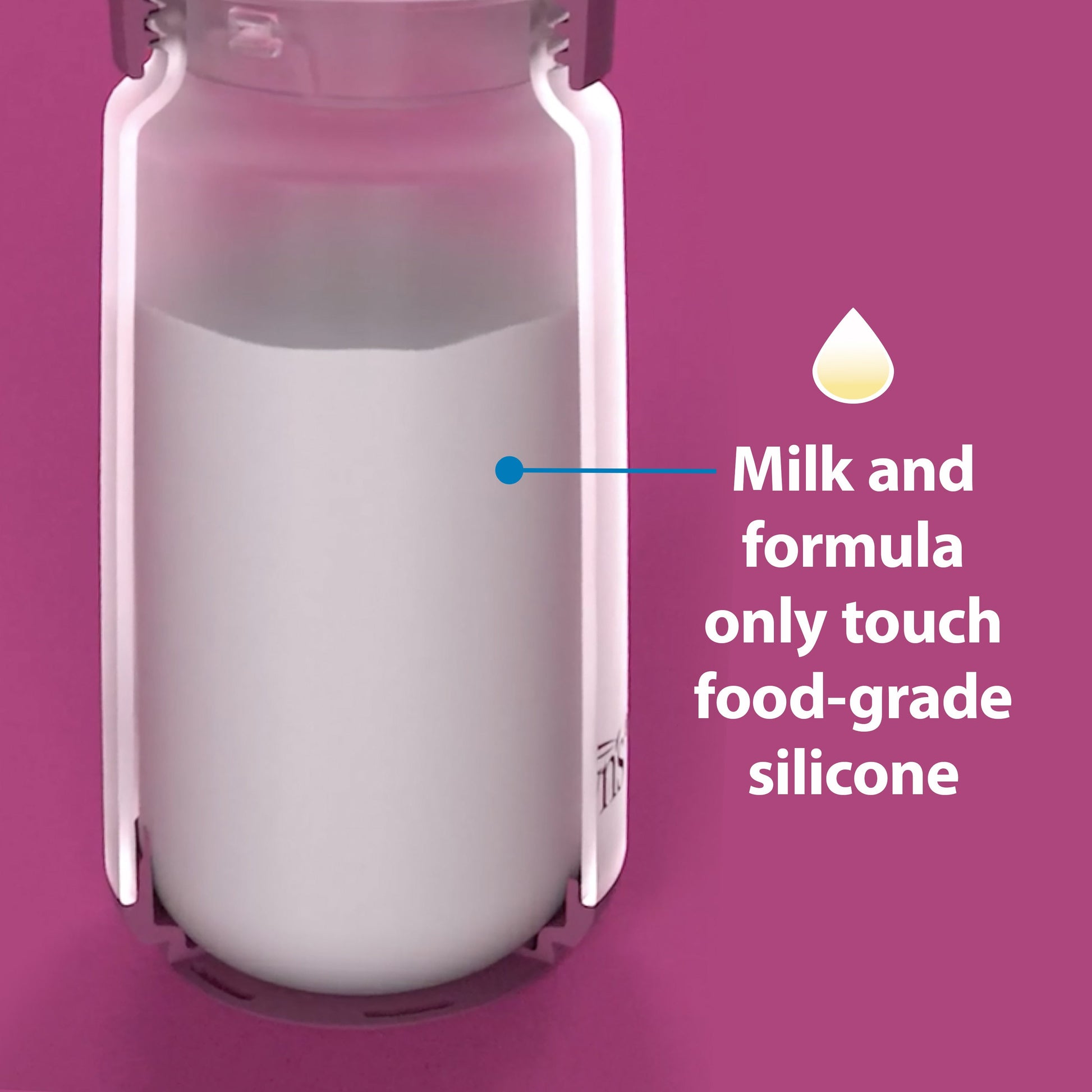 Dr. Brown's® Silicone Baby Bottle