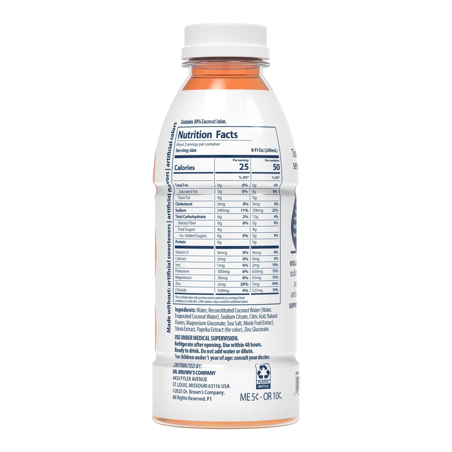 Dr. Brown's™ Electrolyte Solution – Orange