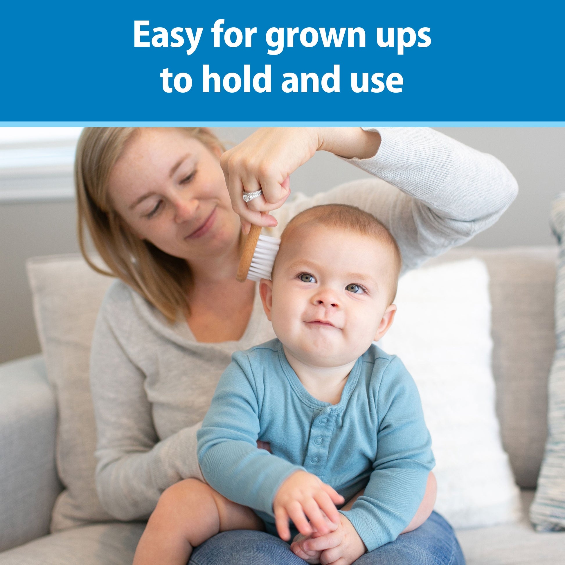 Dr. Brown's Soft and Safe Baby Brush + Comb