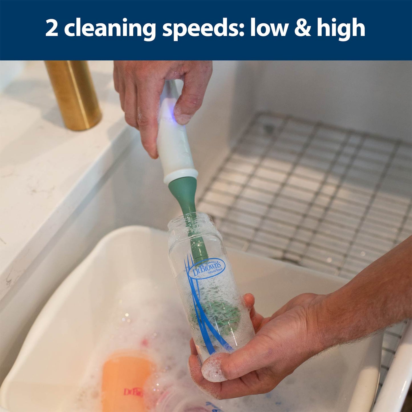 Dr. Brown's™ Electric Silicone Brush Set