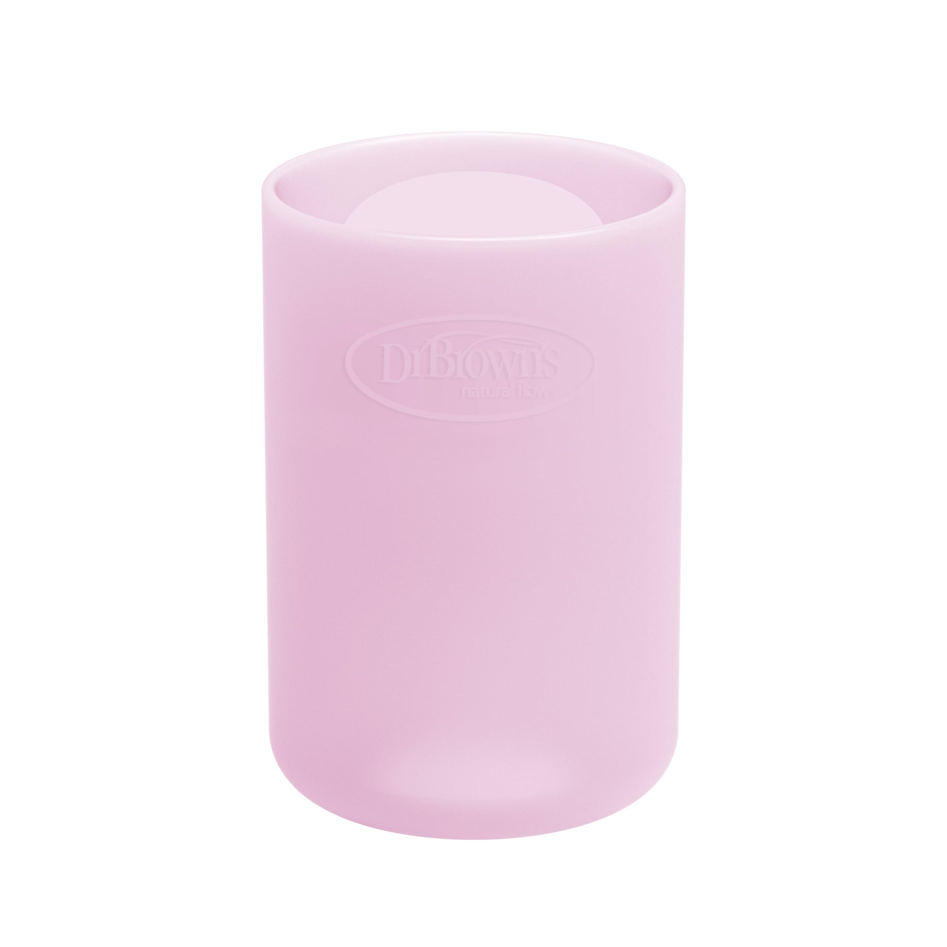 Dr. Brown’s Natural Flow® Options+™ Narrow Glass Bottle Silicone Sleeve, Pink, 4oz