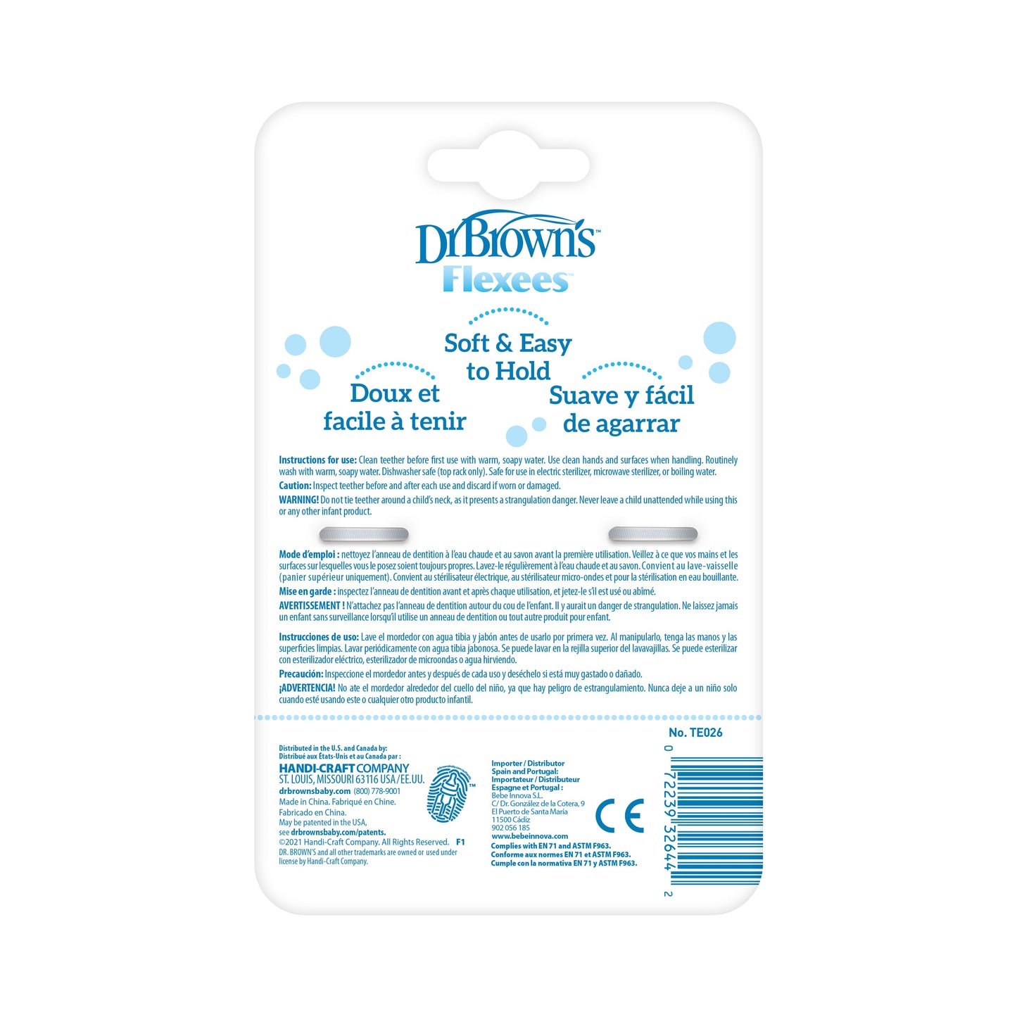 Dr. Brown’s™ Flexees™ Beaded Teether Rings