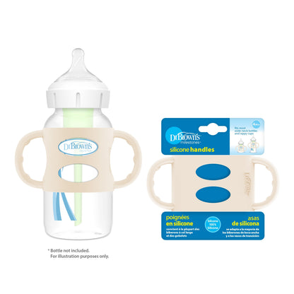 Dr. Brown’s® Milestones™ Wide-Neck Silicone Handles