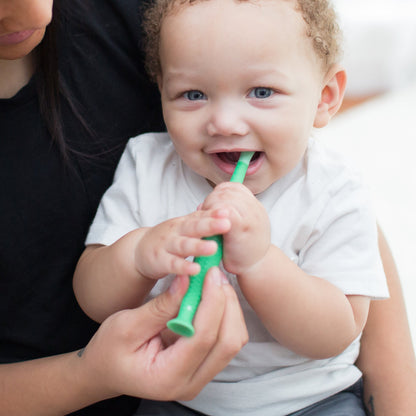 Dr. Brown's Toddler Toothbrush, Crocodile, 1-Pack